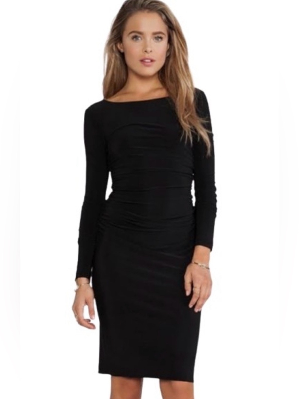 NWOT: Norma Kamali black dress